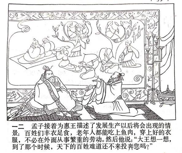 中国成语故事连环画《五十步笑百步》