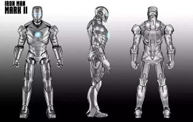 《钢铁侠》马克二号,钢铁侠几乎所有战甲的原型机