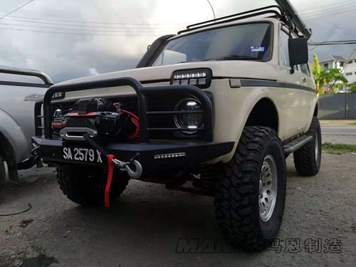 依依俄罗斯lada niva拉达尼瓦 泥瓦改装前杠 保险杠