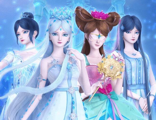 《叶罗丽冰莲花》今日开播,3d魔幻之门已开启,冰公主陪你过暑假