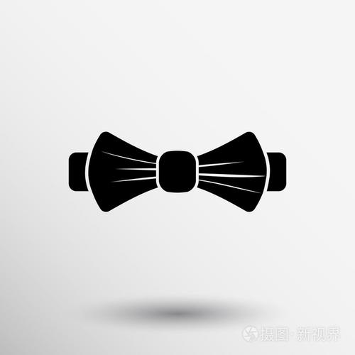 赶时髦的人 fashiont 领结剪影图标男人蝴蝶标志