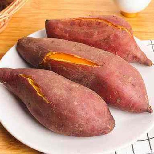 板栗西瓜红山芋香薯小果糖心糯甜地瓜红薯六鳌蜜薯大果食用农产品