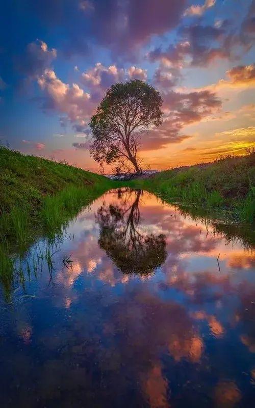 人间美景心旷神怡