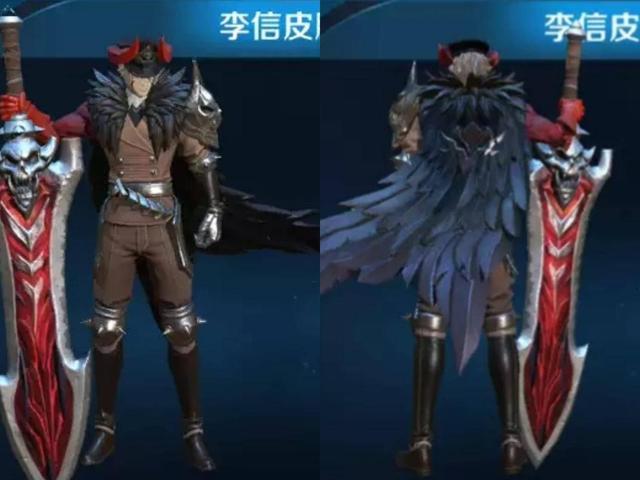 王者荣耀:李信灼热之刃皮肤特效预览,下周四正式上线峡谷!