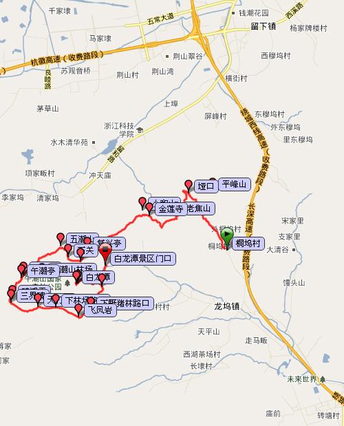 【aa相约】杭州环山no.33 之 龙坞山脊(桐坞—白龙潭)