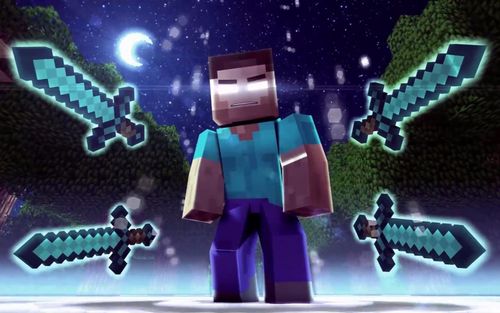 为吾王herobrine的荣耀献上生命sacrifice