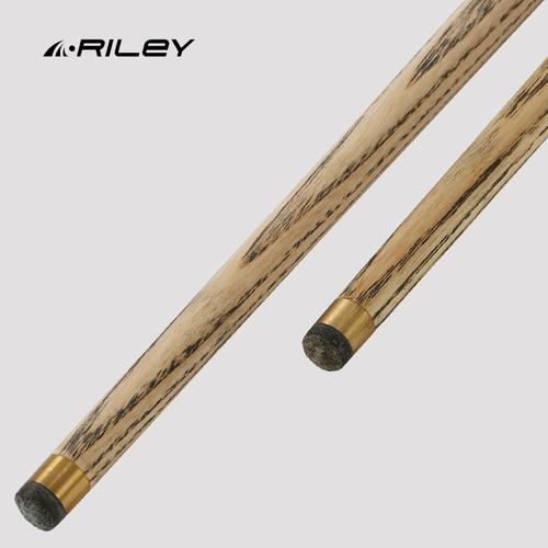 riley英式斯诺克小头通杆台球杆单节黑檀手工桌球杆黑8球杆res701