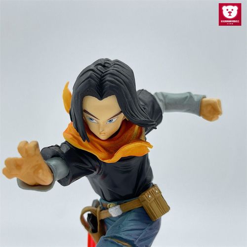 优质款 七龙珠 人造人 17号b赏金 新款pvc手办摆件