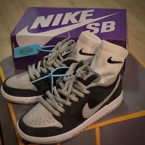 加绒秋冬鞋子男韩版潮流dunk影子灰男鞋低帮板鞋aj女鞋 aj1绿 43