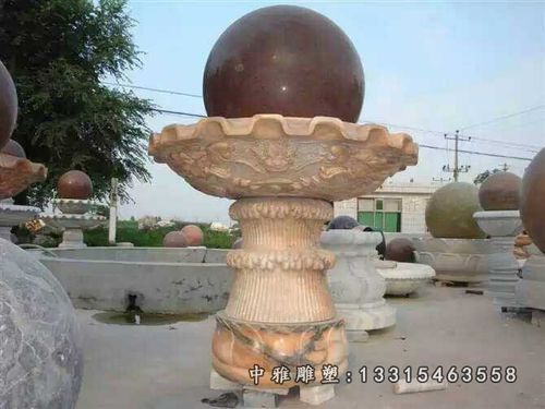 主页 雕塑价格 > 大型风水球喷泉石雕-许昌青石风水球雕塑报价 曲阳是