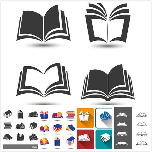 书籍图标设计_素材中国sccnn.com