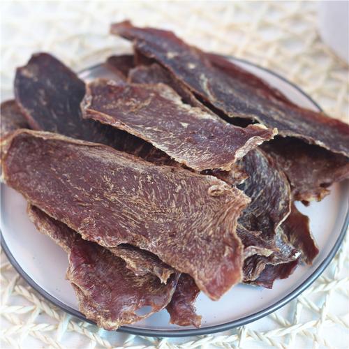 手工自制狗狗鸭肉肉片肉干金毛萨摩泰迪奖励狗零食