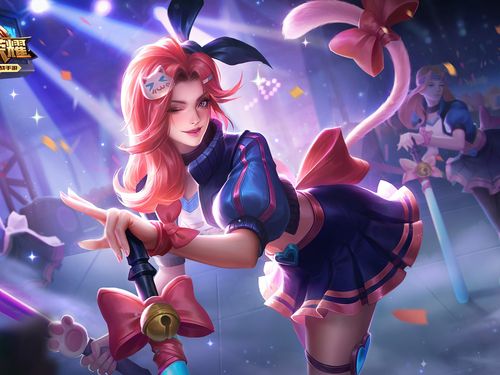 王者荣耀阿轲节奏热浪新皮肤图片壁纸 (1/1)