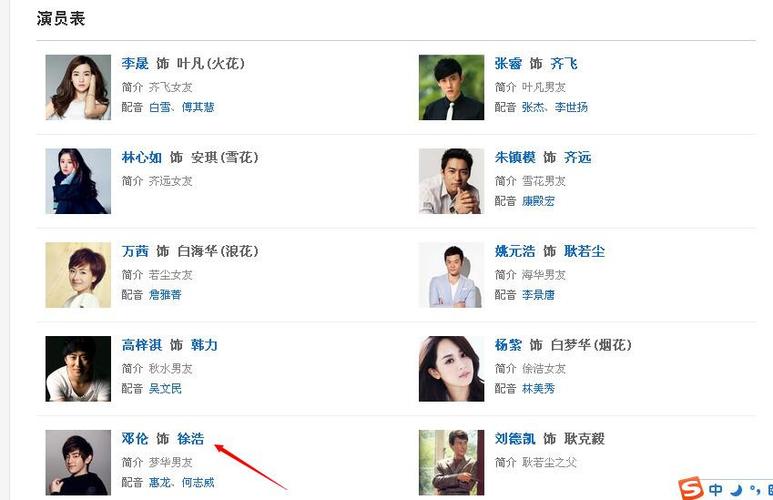 花非花雾非雾演员表邓伦