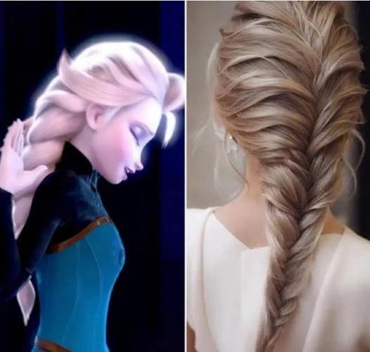 迪士尼公主仿妆:没想到现实中艾莎的头发最丑,乐佩的头发最好看