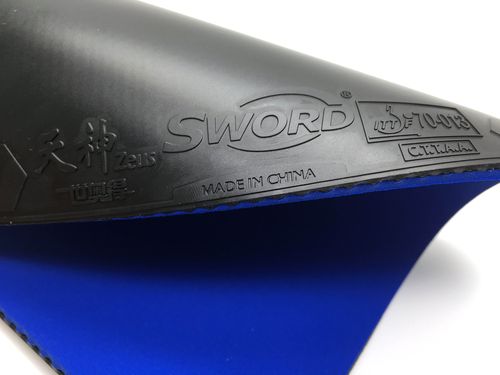 乒乓网直供 世奥得蓝海绵天神 乒乓球胶皮套胶反胶 半