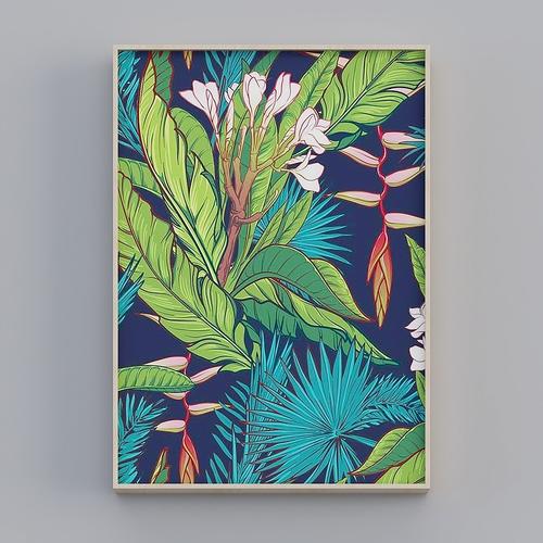 荣耀佳画-简约现代-l-26757-动植物花卉装饰画