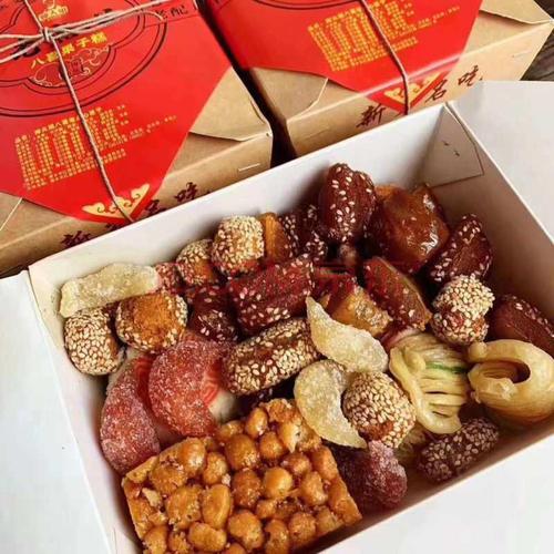 新乡河南特产师大姐怀旧老式经典传统糕点心手工八喜果子老点心 原味