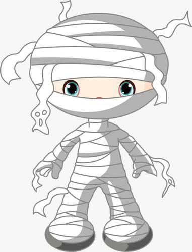 关键词 : 可爱,q版,白布,小木乃伊