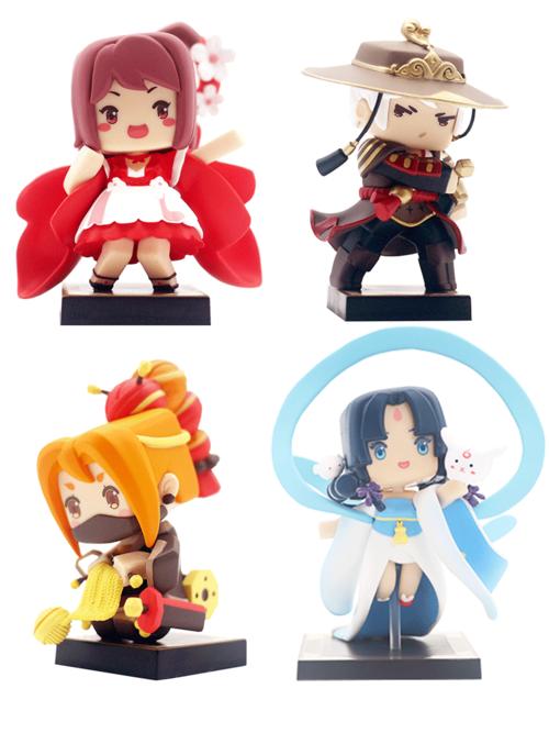 迷你世界手办柳仙激活码盲盒展示架永久手办