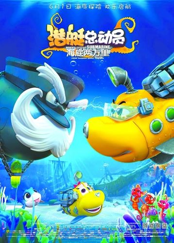 《潜艇总动员:海底两万里》海报
