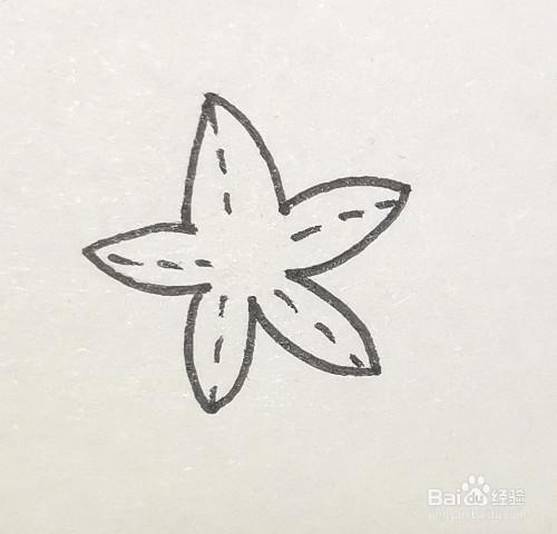 简笔画怎么画可爱的海星