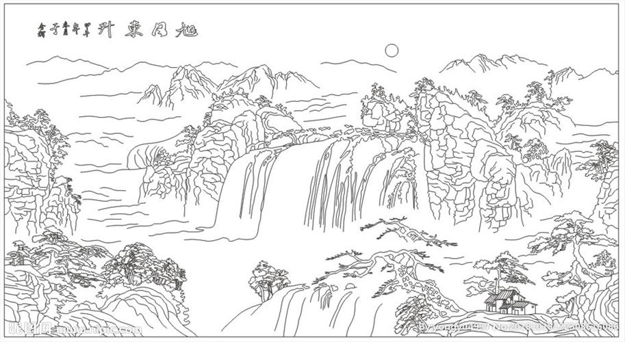 旭日东升图片