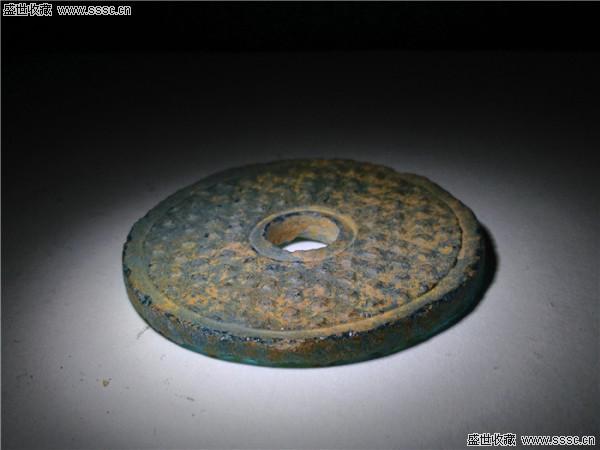 汉代谷纹琉璃璧m