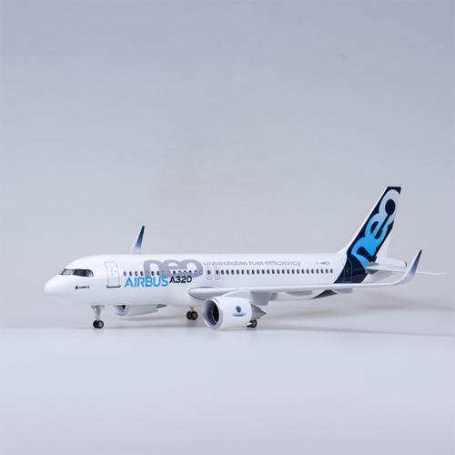 a320neo原型机模型飞机客机民航仿真空客带灯轮子飞机