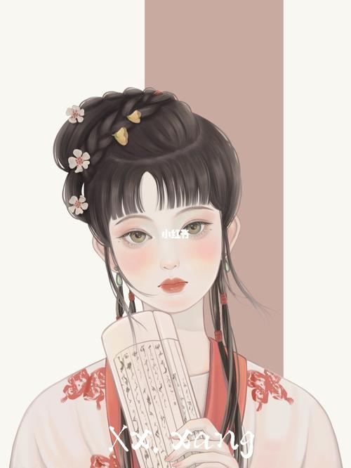 红楼梦/林黛玉_红楼梦_插画_文化_绘画