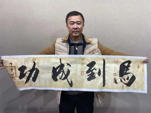 著名书法家黄鹏飞老师四尺对开,特惠价68元,作品编号25640