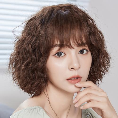 假发女短发短卷发气质