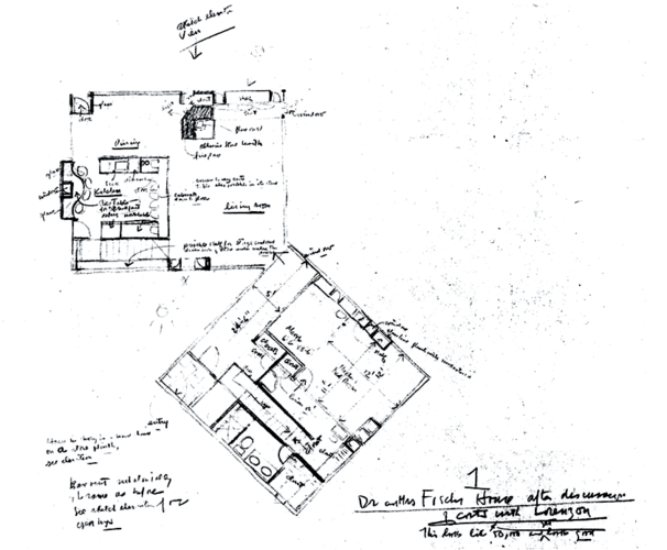 设计过程|费舍住宅 fisher house
