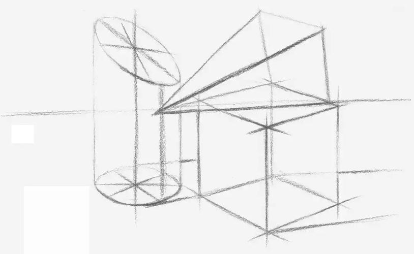 几何体结构素描怎么画?分步骤图解示范教你,适合0基础临摹学习