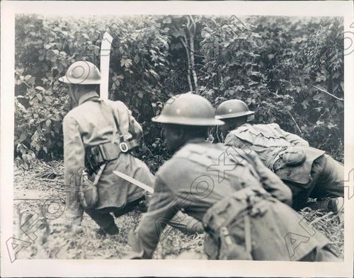 抗日老照片 英勇杀敌的中国军人