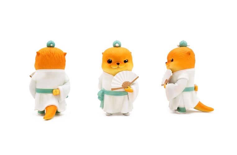《萌獭江湖》--水獭先生武侠系列手办