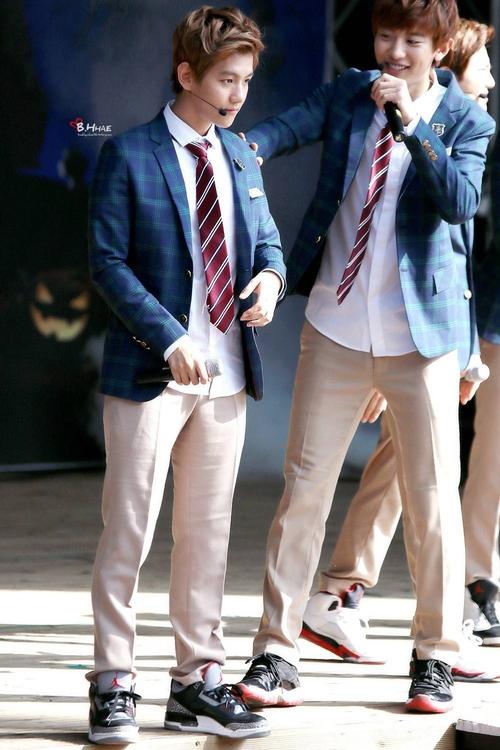 exo 朴灿烈 边伯贤