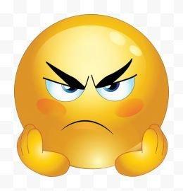 愤怒表情头像图片大全集