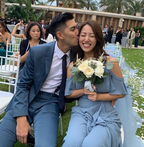 高以翔好兄弟毛加恩和设计师老婆罗雯去年结婚,两人最近传出造人成功