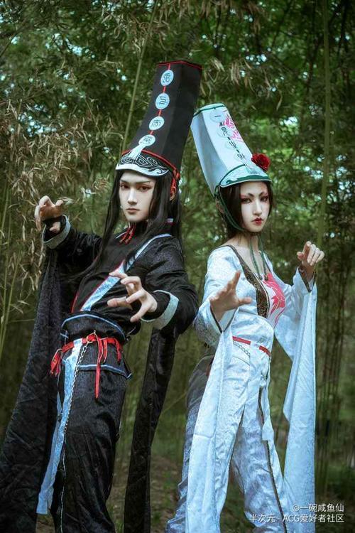 【cos正片】《画江湖只之不良人》黑白无常\常昊灵&常宣灵