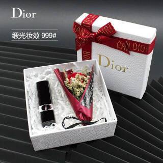 dior迪奥口红999哑光滋润720888丝绒缎光女士唇膏礼盒套装送老婆情人