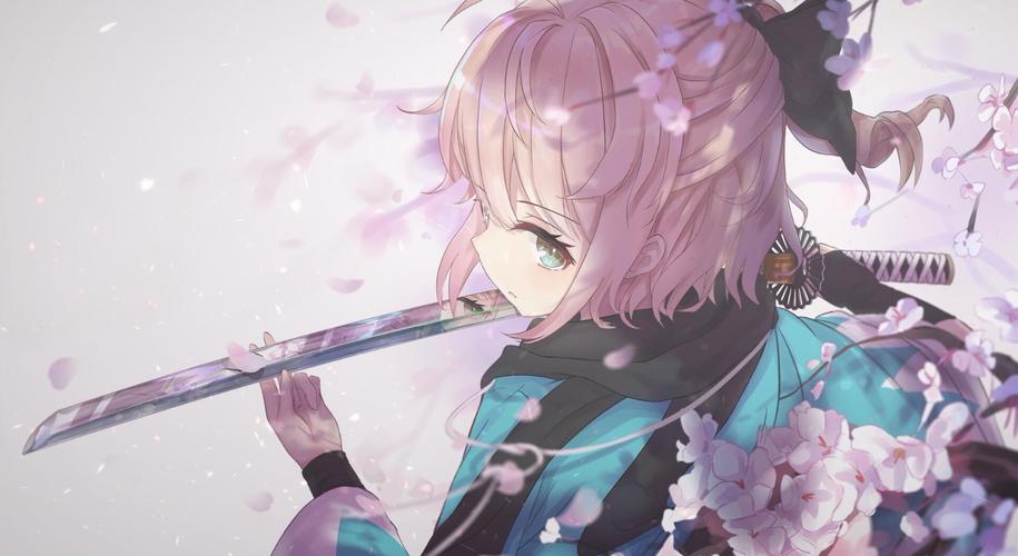 {萌系}fate冲田总司 [樱花飘落]