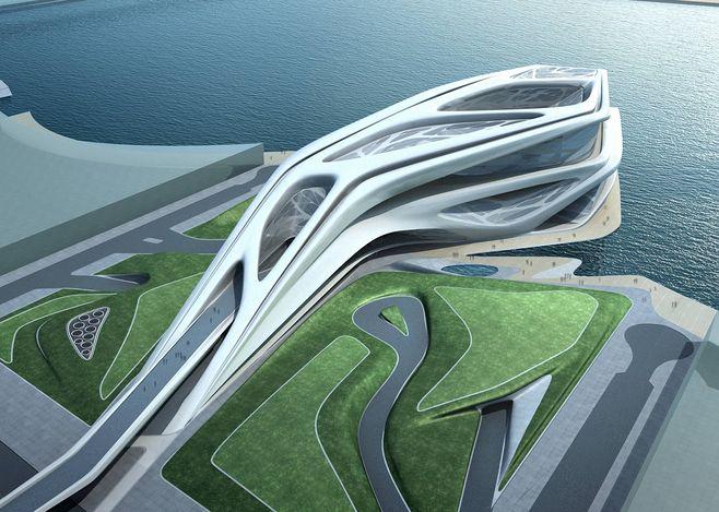 阿布扎比表演艺术中心 - 建筑 - 扎哈·哈迪德建筑师