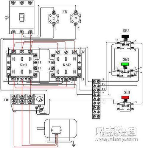 中间继电器的原理和接线图