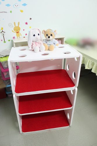 【棉花糖原创diy】泡沫板拼接的实用组合收纳柜