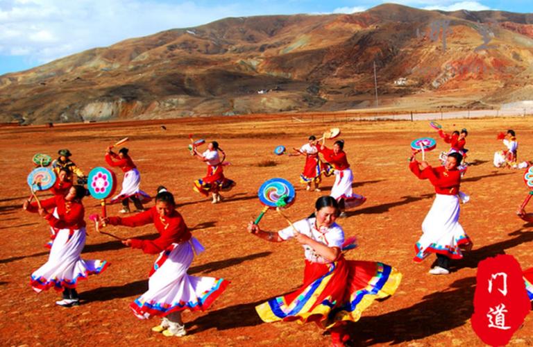门道文化热巴舞燃烧了青藏高原的生命之舞