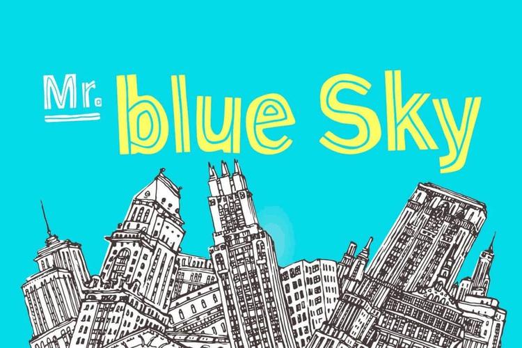 mr blue sky