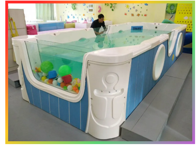 婴儿游泳馆两个多月没有营业,开业之前一定要先清理婴儿游泳池的管道!
