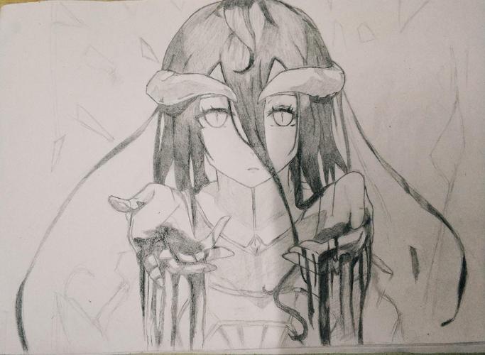 overlord雅儿贝德手绘