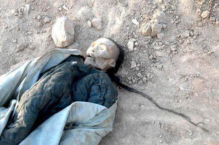 清鄯善干尸是2009年1月5日下午14点左右,位于新疆吐鲁番地区鄯善县